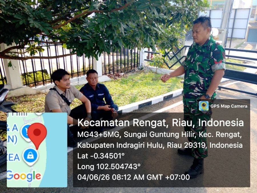 Mewujudkan Keakraban Babinsa Koramil 01/Rengat Komsos Dengan Warga Binaan