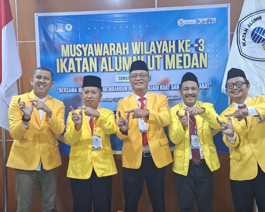Muswil ke III : Syamsuri Terpilih Jadi Ketua IKA UT Medan Periode 2026-2031