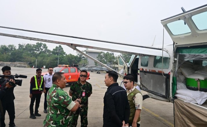 Operasi Modifikasi Cuaca di Riau Buahkan Hasil, Sejumlah Wilayah Diguyur Hujan