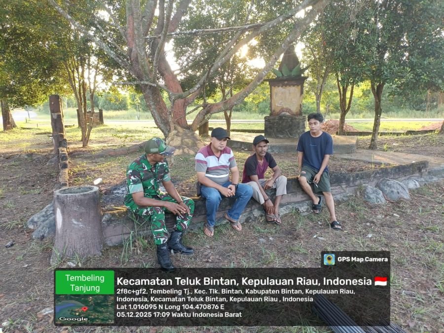 Pada hari Jumat, 12 Juni 2026, Babinsa Kelurahan Tembeling Tanjung, Sertu Daswisman dari Koramil 03