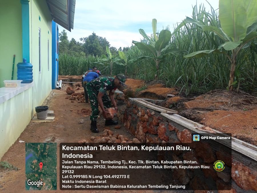 Pada hari Jumat, 12 Juni 2026, Babinsa Kelurahan Tembeling Tanjung, Sertu Daswisman dari Koramil 03