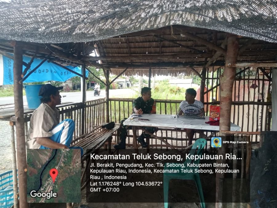 Pada hari Selasa, 30 Juni 2026, pukul 11.00 WIB, Babinsa Desa Pengudang, Sertu Abdi Supriyadi.