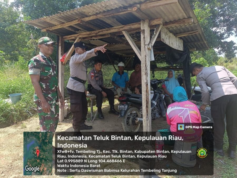 Pada Rabu, 10 Juni 2026, Babinsa Kelurahan Tembeling Tanjung, Sertu Daswisman dari Koramil 03/Binut