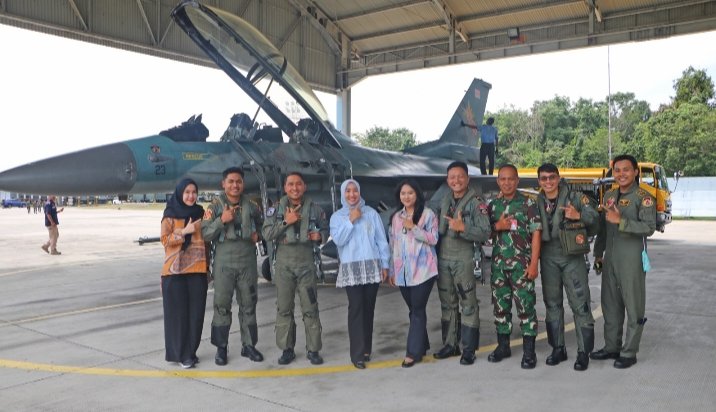 Panther dan Rydder Flight Kembali dari Latihan MOT: Danlanud  RSN Sambut dengan Kebanggaan