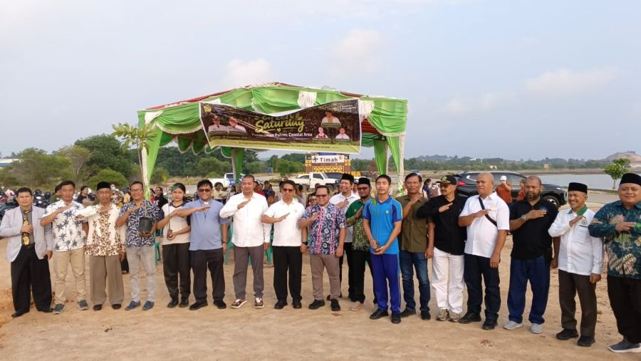 Pasi Log Kodim 0317/TBK Hadiri Gerakan Tanam Pohon di Karimun