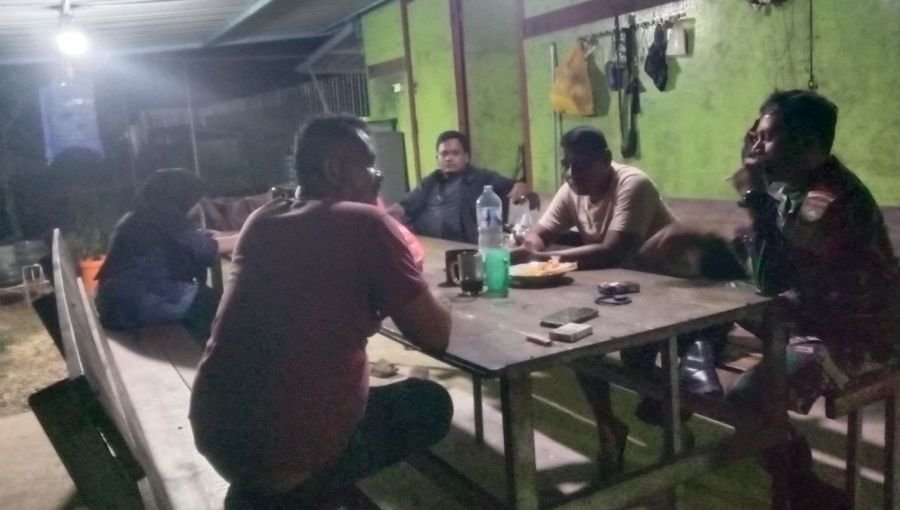 Patroli Dini Hari Babinsa Bandarraya Perkuat Kamtibmas dan Kedekatan dengan Warga