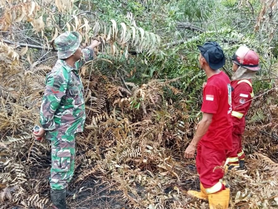 Patroli Gabungan Pastikan Lahan Rawan Karhutla di Rupat Tetap Aman