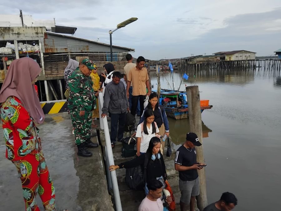 Patroli Gabungan Pelabuhan Panipahan, WNA dan PMI Nihil Terdeteksi
