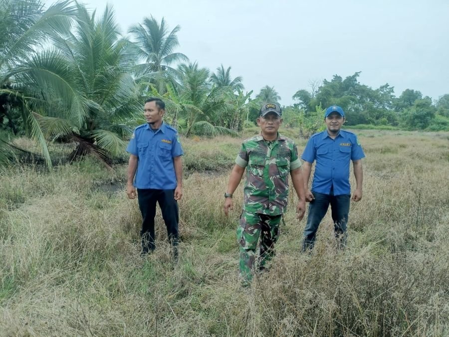 Patroli Gabungan TNI- Damkar Sisir Lahan Gambut, Perkuat Kesiapsiagaan Hadapi Ancaman Karhutla
