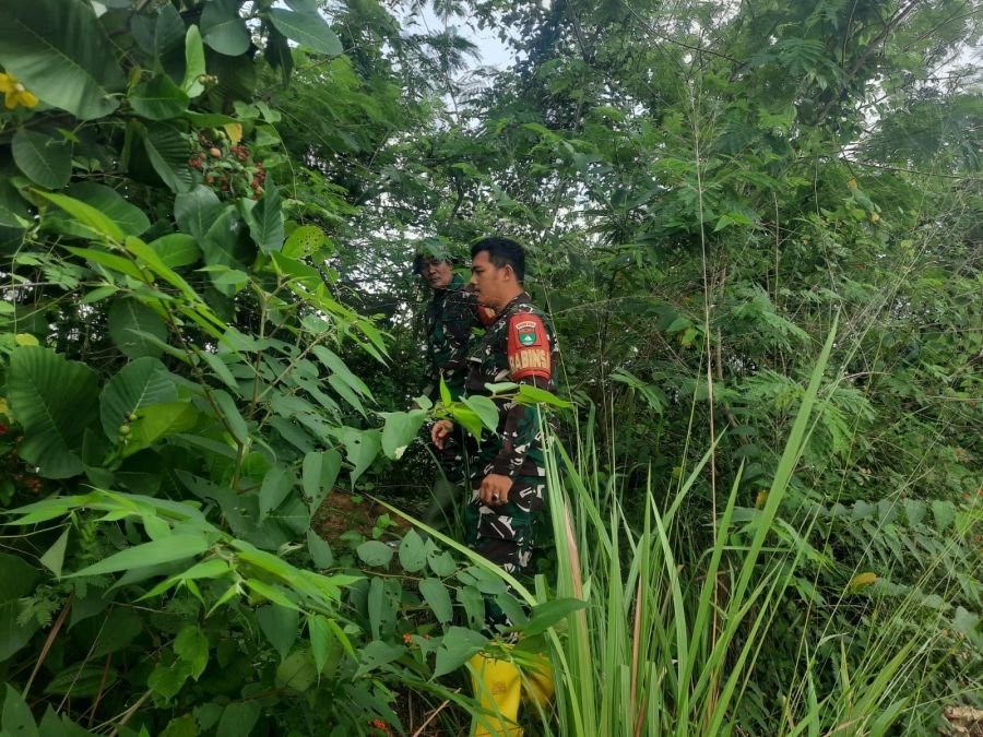 Langkah Tegas Koramil 03/Mandau Hadapi Ancaman Kebakaran Lahan
