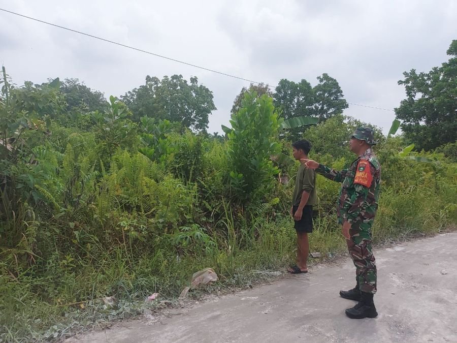 Patroli Karhutla Digencarkan, Babinsa Ingatkan Warga Tak Bakar Lahan