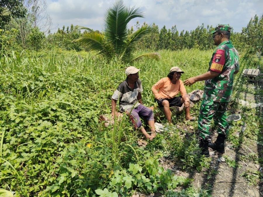 Patroli Karhutla Digencarkan di Okura, Babinsa Pastikan Hotspot dan Titik Api Nihil