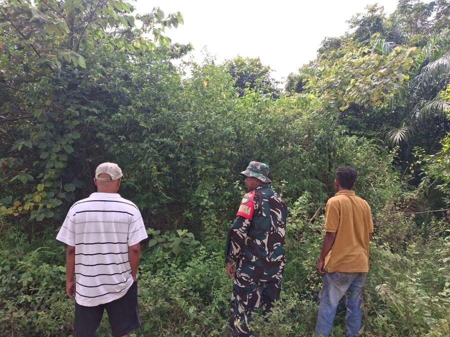 Patroli Karhutla Koramil 07/TR, Pastikan Wilayah Tenayan Raya Aman dari Titik Api