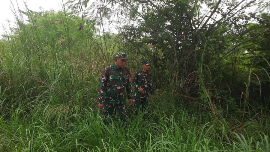 PATROLI KARHUTLA RUTIN DI JALAN KAYANGAN, WILAYAH AIR JAMBAN DIPASTIKAN AMAN