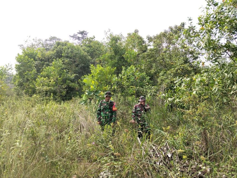PATROLI RUTIN KARHUTLA DI JALAN RANGAU–DURI, WILAYAH KORAMIL 03/MANDAU DINYATAKAN AMAN