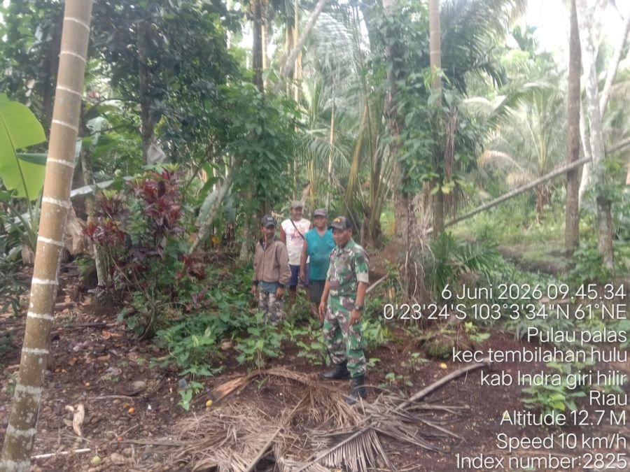 Patroli Tapal Batas, Danposramil 01/Tbh Peltu Jaharzam Pastikan Wilayah Bebas Titik Api