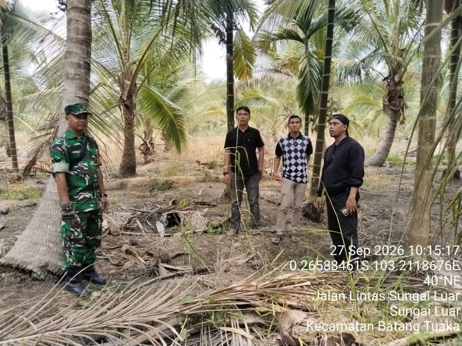 Patroli Tapal Batas Koramil 12 Batang Tuaka, Titik Api Nihil