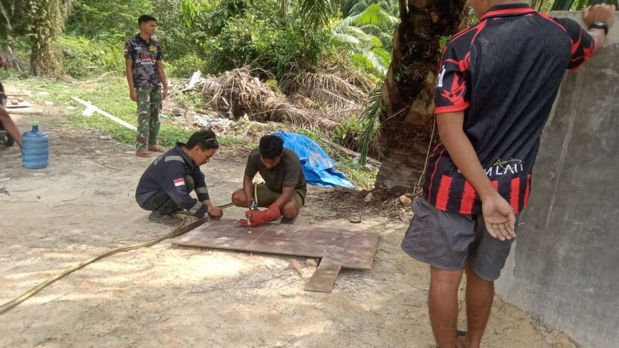 Pekerjaan di tepi mulai dikerjakan, warga Bumi Mulya harap percepat akses 