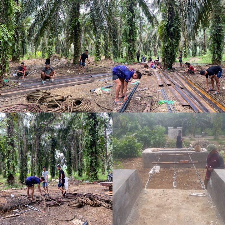 Pekerjaan Jembatan Garuda Terus Dikebut, Struktur Utama Mulai Terbentuk