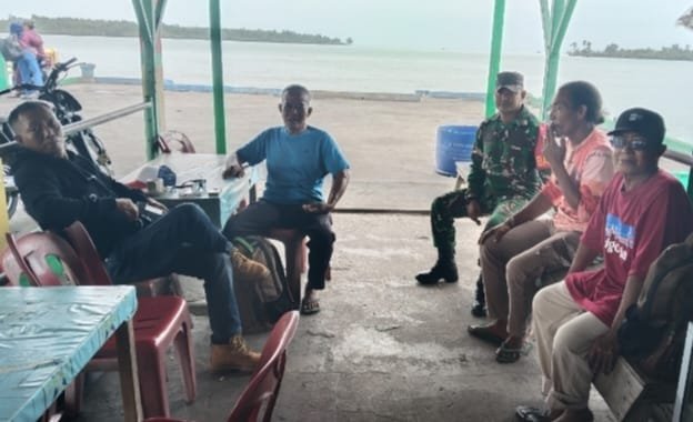 Pelda Erdianto Ajak Warga Telaga Tujuh Jaga Kebersihan Lingkungan