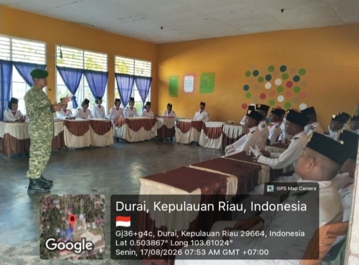 Pelda Erdianto Kawal Paskibra Durai, Siswa SMA 1 Tampil Percaya Diri