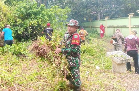 Peltu Hasanuddin Ajak Warga Peduli Kebersihan Lingkungan
