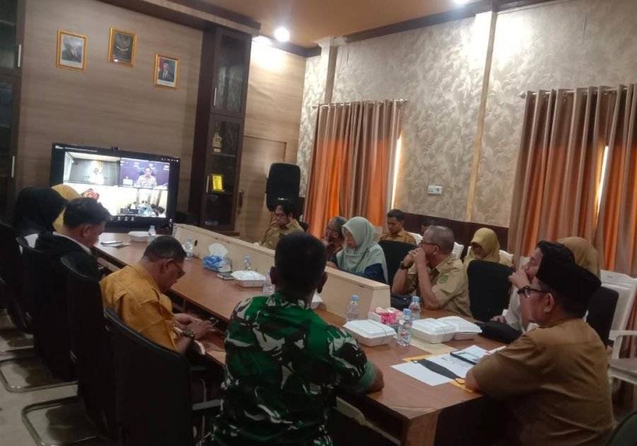 Peltu Jaharzam Danposramil 01/Tembilahan Hadiri Rakor Inflasi, Dukung Penguatan Ketahanan Pangan