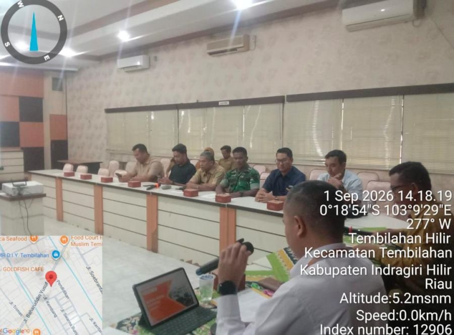 Peltu Jaharzam Danposramil 01/Tembilahan Ikut Kawal Pengendalian Inflasi Inhil