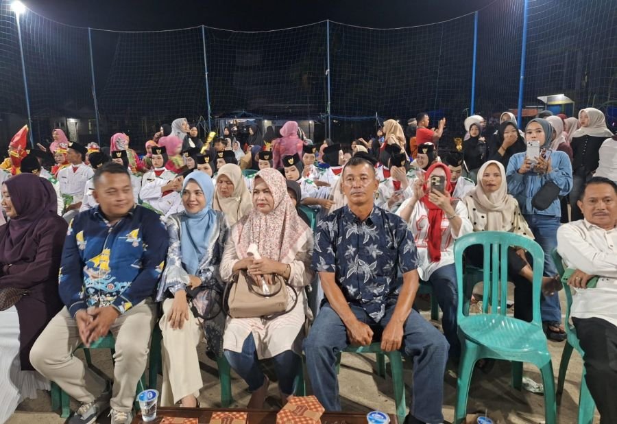 Peltu Nofiandi Babinsa Koramil 07/Reteh Hadiri Malam Resepsi Kenegaraan HUT RI ke-81 di Reteh