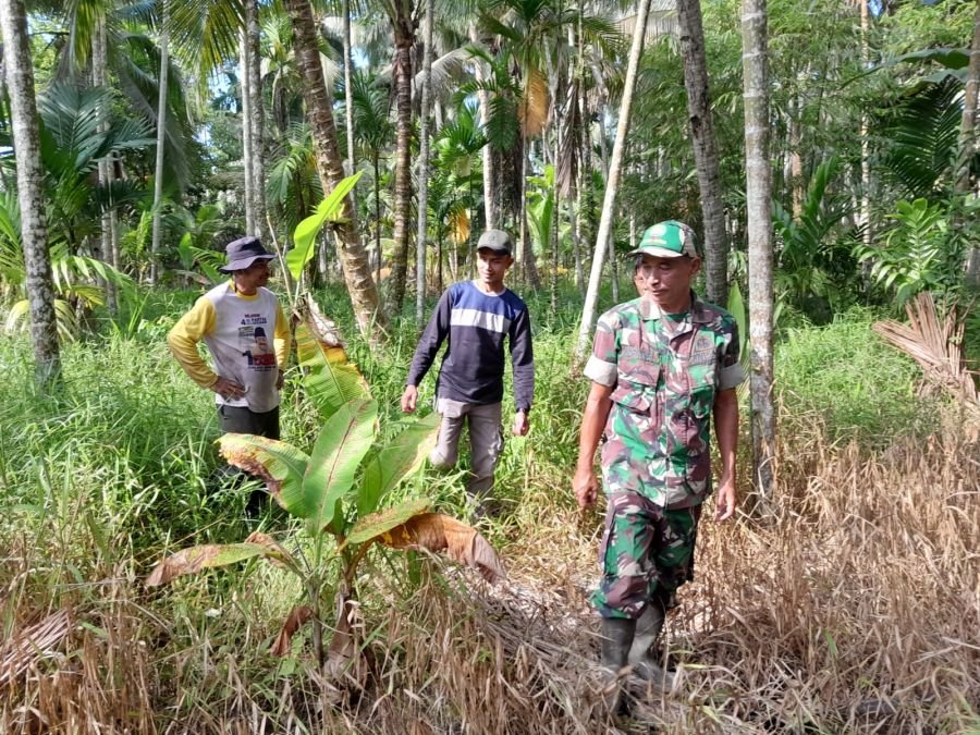 Peltu Nofiandi Gencar Patroli Tapal Batas dan Sosialisasi Karhutla di Pulau Kijang
