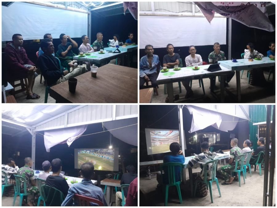 Peltu Nofiandi Pererat Kebersamaan Lewat Nobar Piala Dunia 2026 Bersama Warga