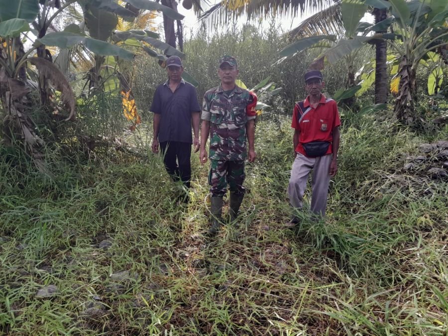 Peltu Nofiandi Pimpin Patroli Tapal Batas, Wilayah Sungai Undan Steril Titik Api