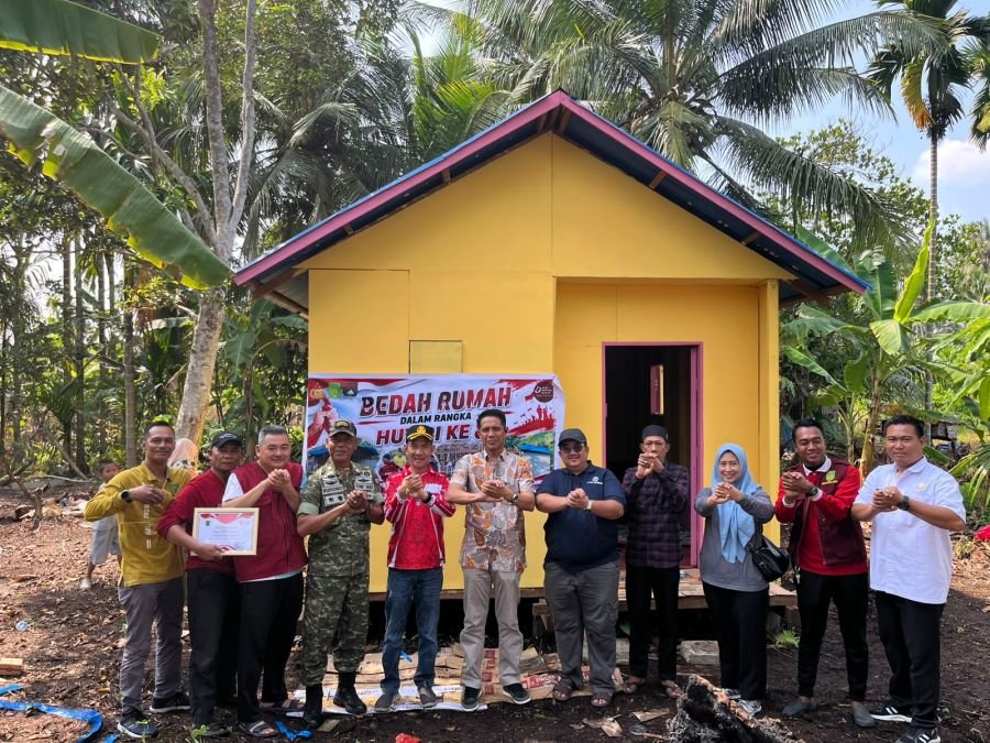 Peltu Rudiono Hadiri Peresmian Rumah Singgah bagi Masyarakat Tak Mampu di Gang Pelangi