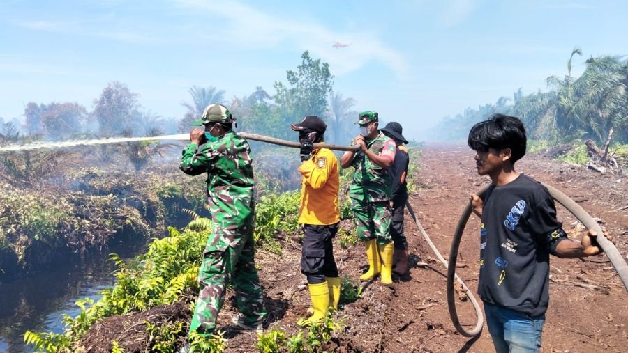 Pemadaman Karhutla di Pematang Pudu, 3,5 Hektare Berhasil Dipadamkan