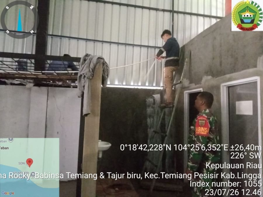 PEMANTAUAN DAN PERCEPATAN PEMBANGUNAN KDMP DESA TEMIANG