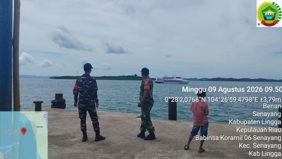 Pemantauan Keberangkatan Kapal dan Himbauan Keselamatan Perjalanan