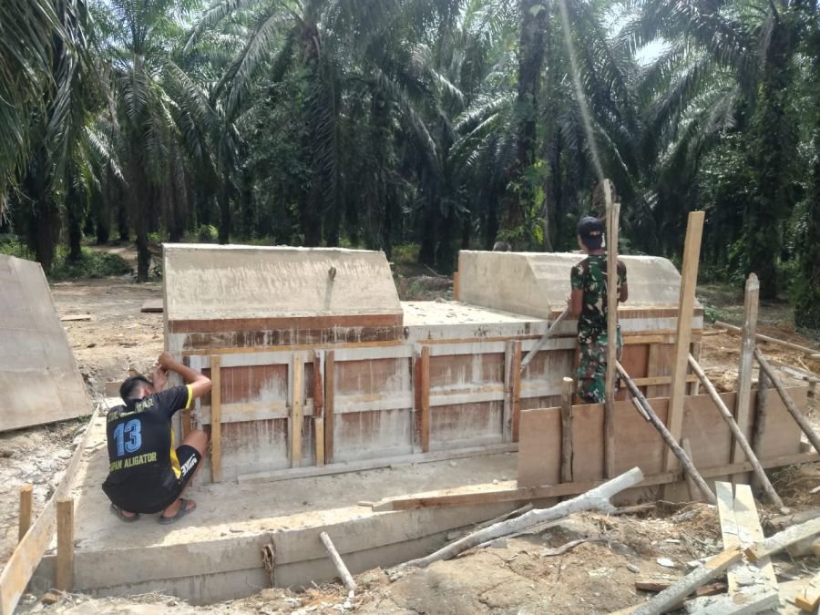 Pembangunan Jembatan Gantung Garuda Tahap III Capai 37,95 Persen