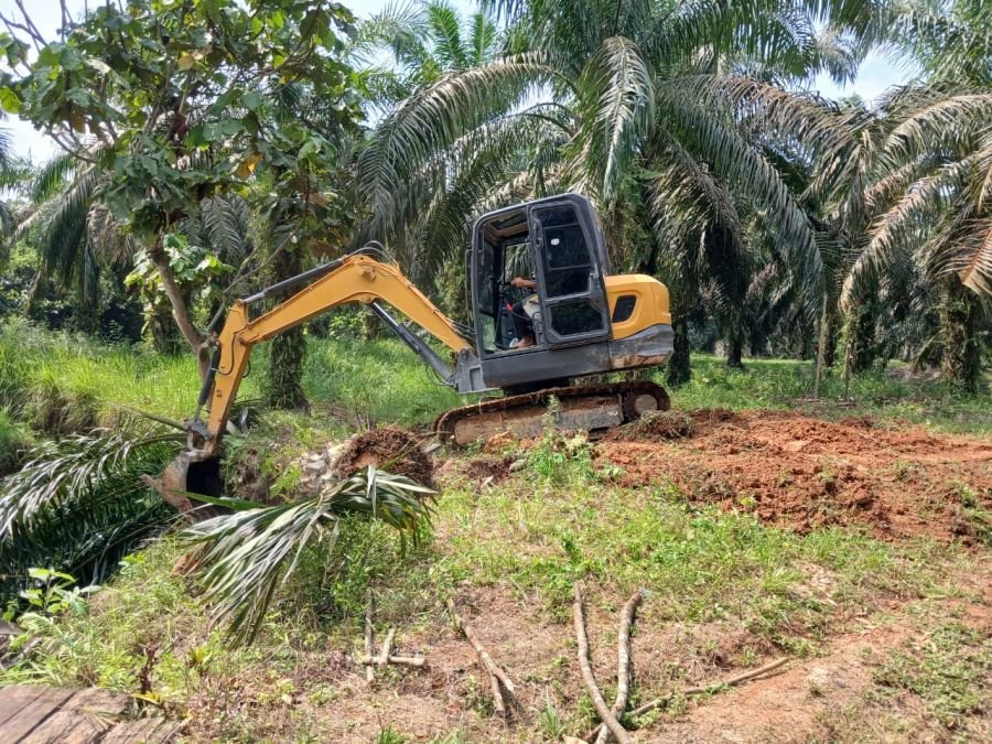Pembangunan Jembatan Gantung Garuda Tahap V di Talang Pring Jaya Capai Progres 21,65 Persen