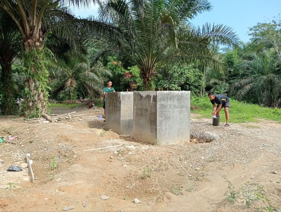 Pembangunan Jembatan Gantung Garuda Tahap III Terus Berlanjut, Fokus Pembersihan Area Pondasi