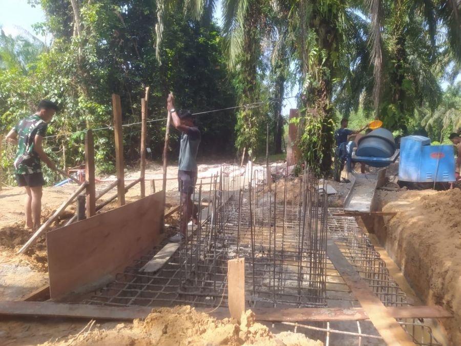 Pembangunan Jembatan Gantung Garuda Capai Progres 34,15 Persen
