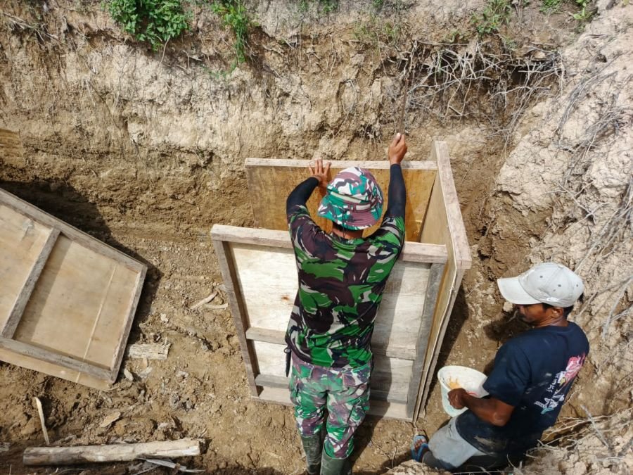 Pembangunan Jembatan Garuda Memasuki Tahap Pemasangan Bekisting Pondasi
