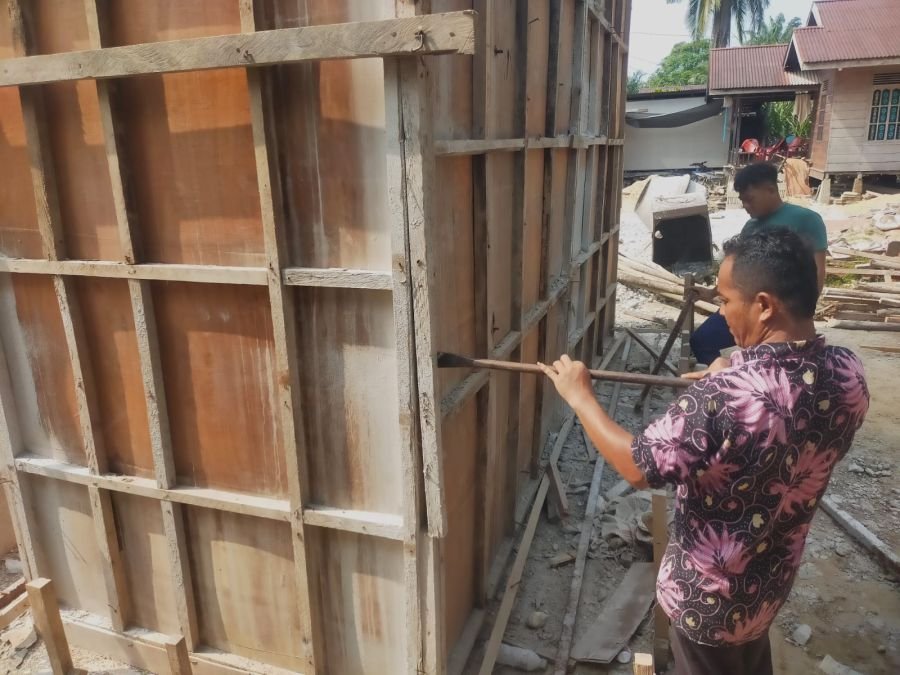 Pembangunan Jembatan Garuda Terus Bergeliat, Pekerjaan Bekisting Diperkuat