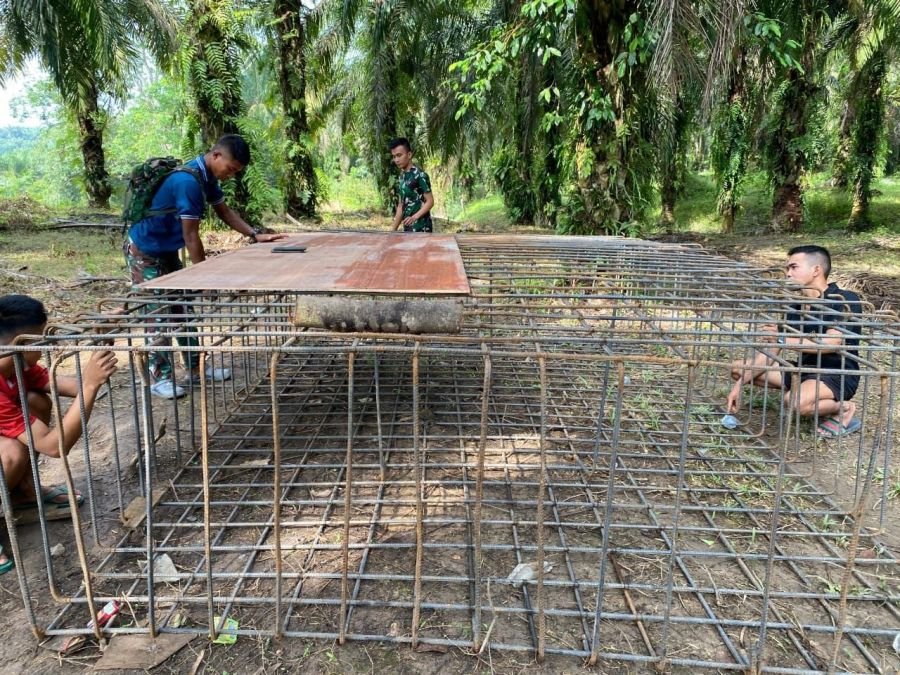 Pembangunan Jembatan Perintis Garuda di Sukaraja Masuk Tahap Awal Konstruksi