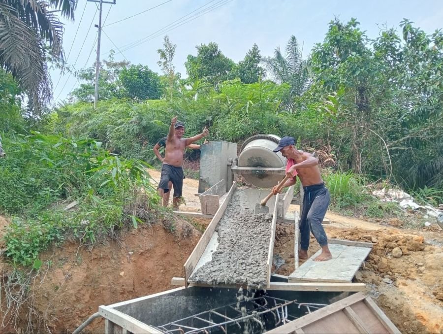 Pembangunan Jembatan Perintis Garuda Masuki Tahap Pengecoran Pondasi dan Tiang Angkur