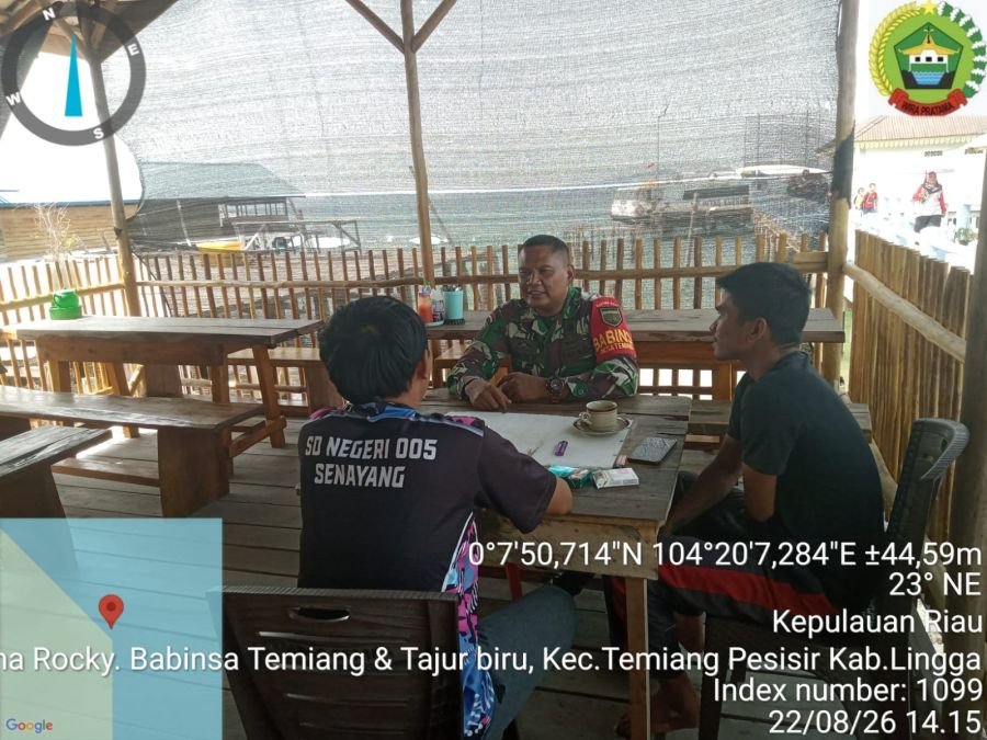 Pembinaan Teritorial dan Himbauan Pencegahan Kebakaran Hutan serta Lahan pada Musim Kemarau
