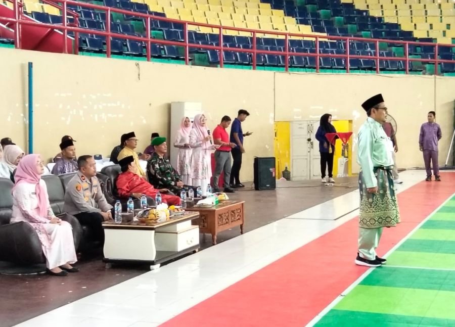 Pembukaan Diklat Paskibra Kabupaten Pelalawan 2026 Resmi Digelar di GOR Tengku Pangeran