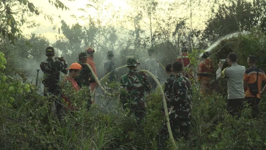 Pemkab Lingga Bersama TNI-Polri Gelar Rapat Koordinasi Antisipasi Bencana Karhutla 2026
