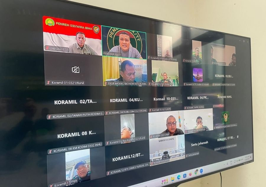 Pendam XIX/TT Dorong Babinsa Aktif Publikasikan Kegiatan