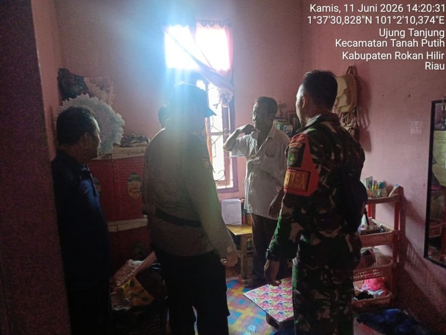 Penemuan Mayat Gantung Diri Dikamar Rumah korban Di Kep. Ujung Tanjung.