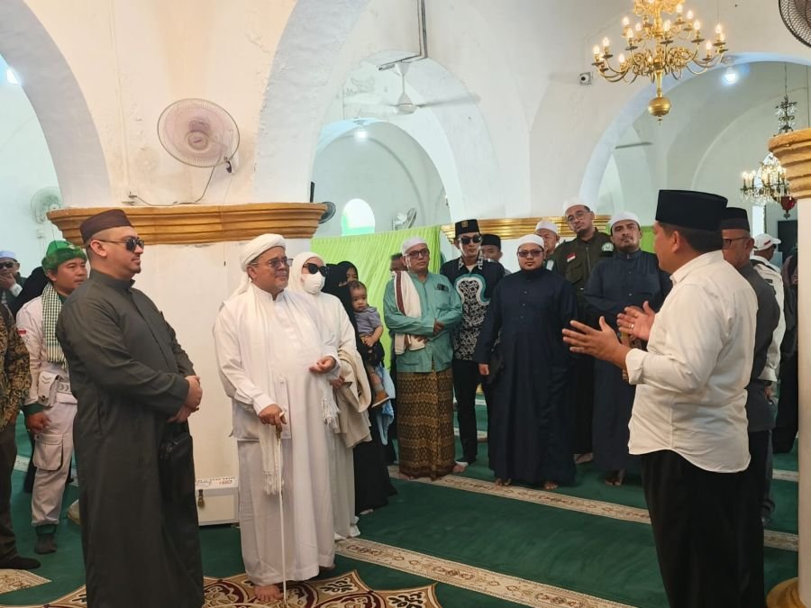Pengamanan Kunjungan Habib Muhammad Rizieq Berlangsung Aman dan Kondusif di Pulau Penyengat